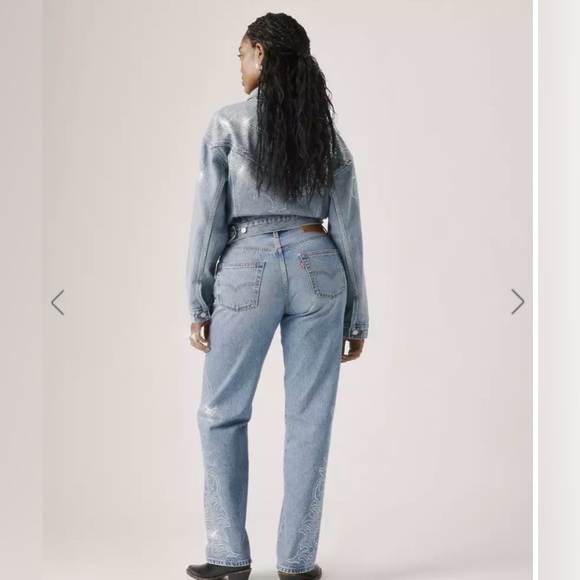 NWT BEYONCÉ X LEVI'S® 501® CURVE JEANS - Picture 9 of 12